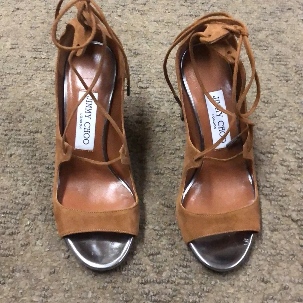 Jimmy Choo Vernie‎ Lace-Up Sandal Shoe